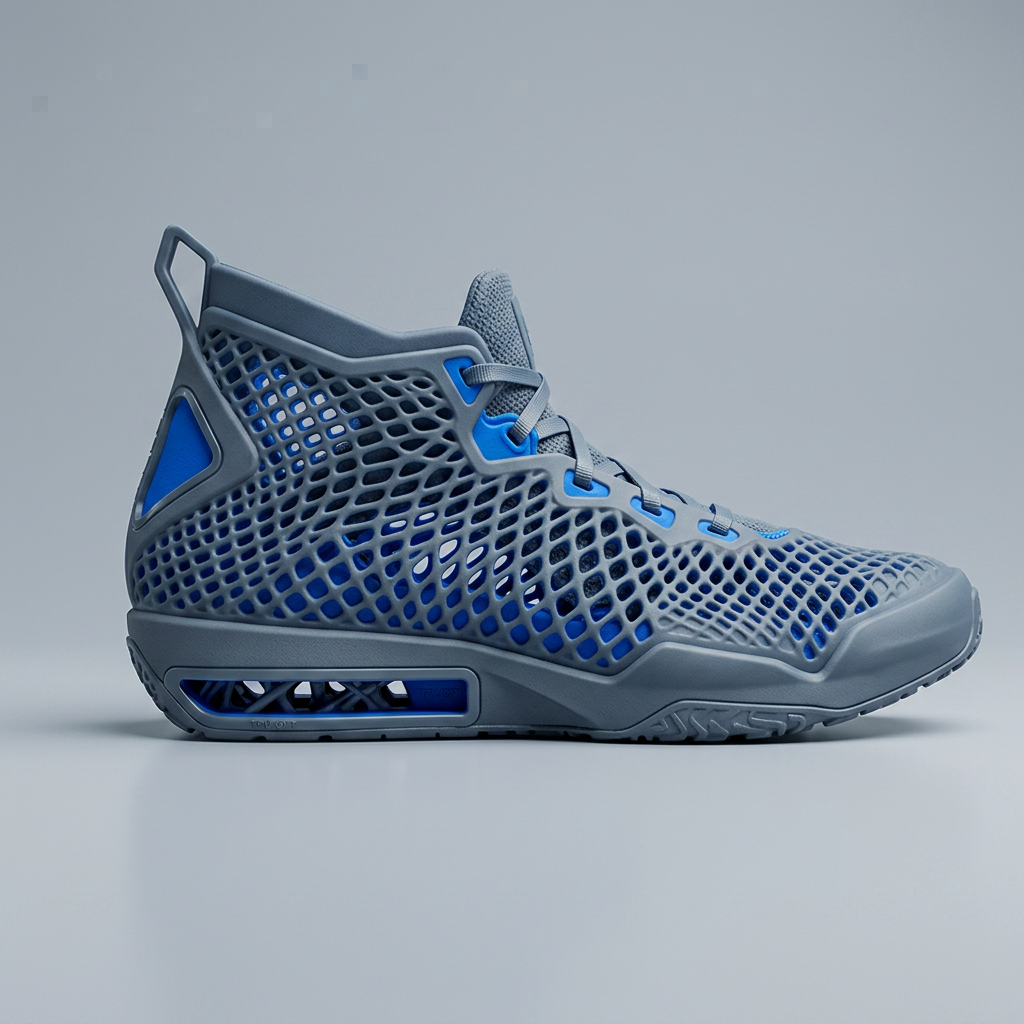 AI-rendered product from the sketch